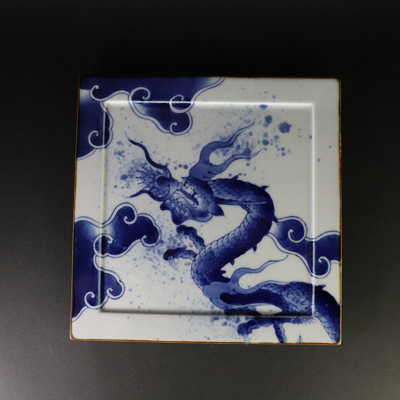 Fukusen Kiln Rising Dragon Medium Plate
