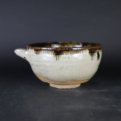 Madara Karatsu Whale Skin Kuchi (Japanese whale sashimi) by the 14th generation Nakazato Tarouemon