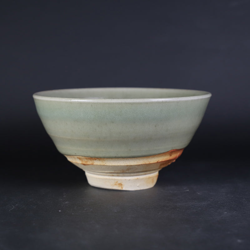岡本作礼　作　翠青唐津茶碗　No.1