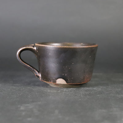 土屋由起子　作　黒唐津カップ