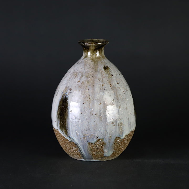 十四代中里太郎右衛門 作 斑唐津徳利 – ギャラリー一番館オンライン