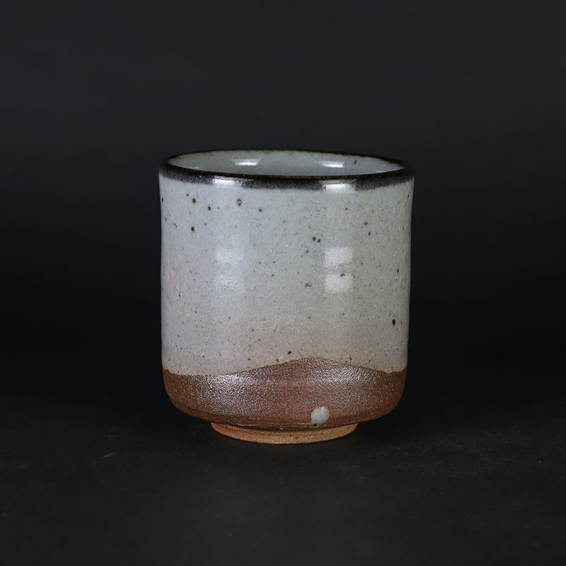 Whale skin teacup by Nakazato Taki