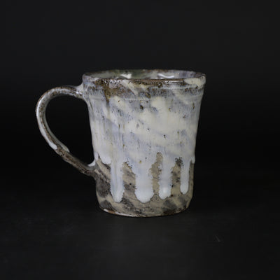 Brushed mug by Kazusuke Fukuda