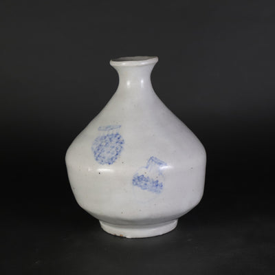 丸田宗一廊　作　染つけ壷絵徳利　No.4