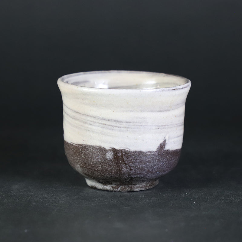 Brush stroke sake cup No.57 by Naoto Yano