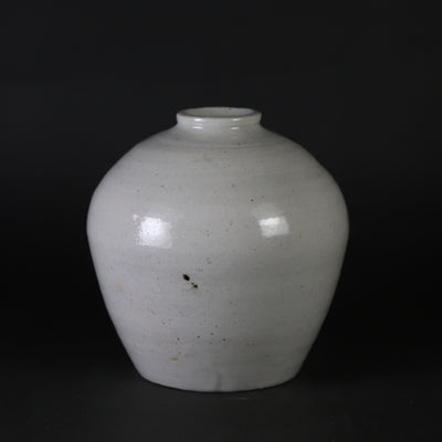 石井義久　作　唐津白磁花器　No.60