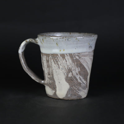 福田和祐　作　唐津刷毛目マグカップ