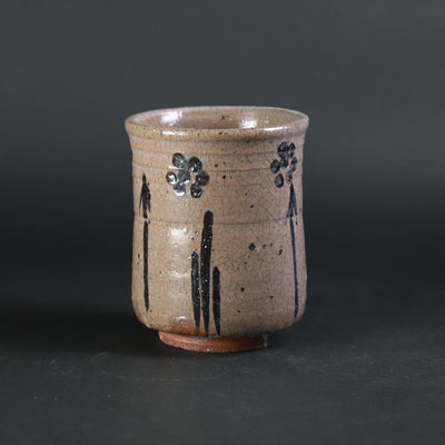 Painted Karatsu Tsutsumu-mu-zushi (set of six) by Shintaro Uchimura No.15
