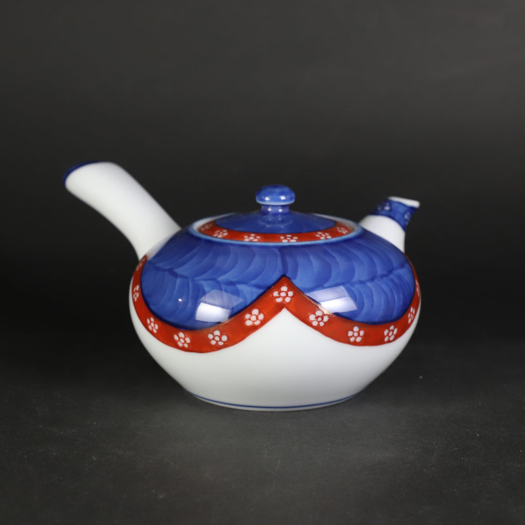 源右衛門窯 染錦梅小紋急須 – ギャラリー一番館オンラインショップ