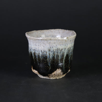 Korean Karatsu sake cup by Sakurei Okamoto (No. 27)