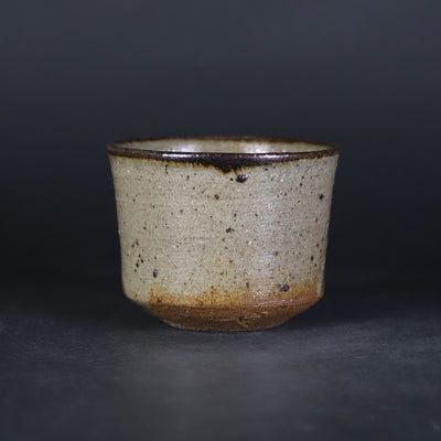 Painted Karatsu sake cup by Nakazato Taki 1