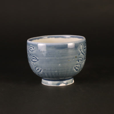 Shingo Oka's work, Lapis lazuli engraved teacup