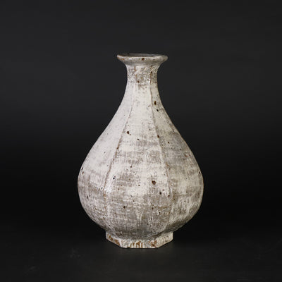 Mishima Hexagonal Sake Bottle No.40 by Shintaro Uchimura