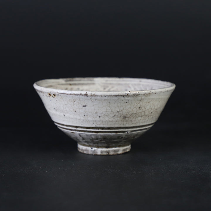 陶芸家　作家物　内村慎太郎　朝鮮唐津　盃　筒盃　ぐい呑　酒器　共箱 朝鮮唐津盃（内村慎太郎）Chosen Garatsu Sake Cup（Shintaro