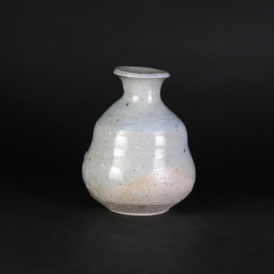 Madara Karatsu Sake Bottle No.39 by Yasumoto Kajiwara