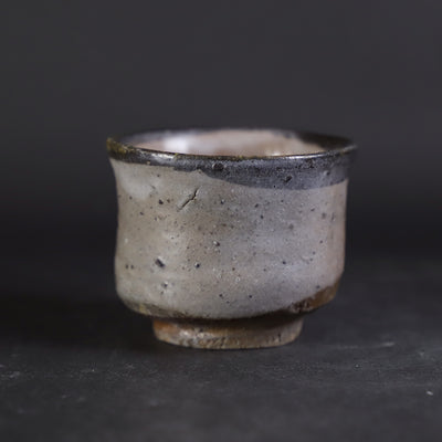 丸田宗彦　作　皮鯨ぐい呑