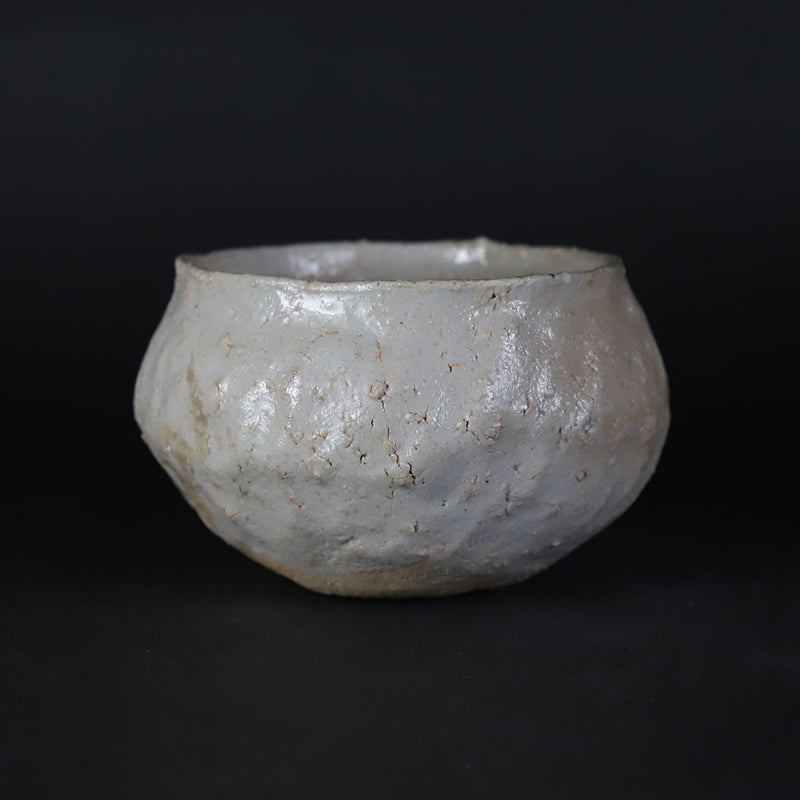 梶原靖元　作　紫香楽茶碗　No.44