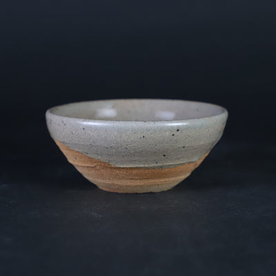 Painted Karatsu sake cup by Kenta Nakazato