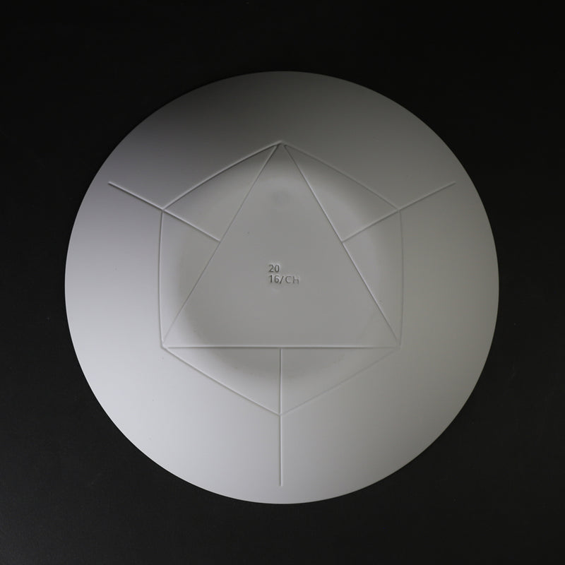 2016/    Deep Plate 180 White