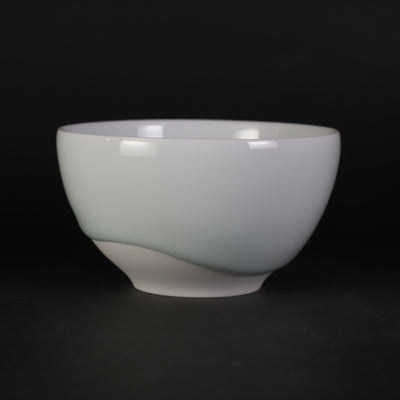 百田暁生　作　青白磁茶器(大)