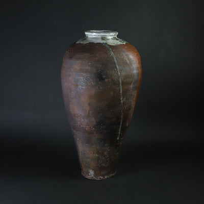 石井義久　作　掛け分け花器　No.14