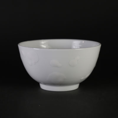 Yuki Inoue glazed soup bowl (small) / White