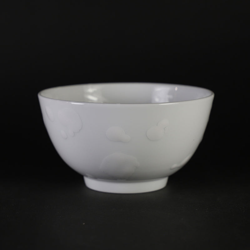 Yuki Inoue glazed soup bowl (small) / White