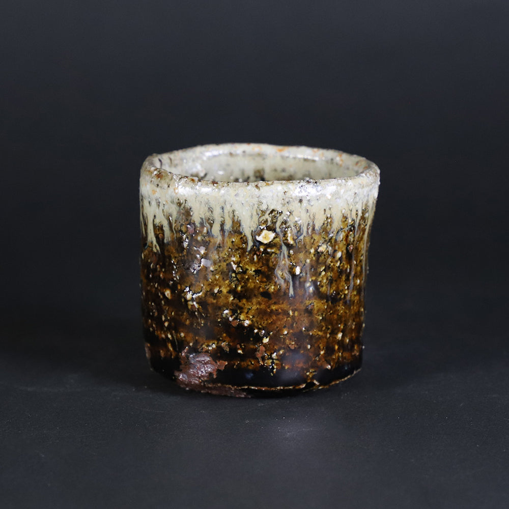 田中孝太　緋々ぐい呑 朝鮮唐津ぐい呑（田中孝太）Karatsu Sake Cup（Kouta Tanaka