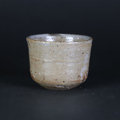 Yukiko Tsuchiya's work Feldspar glaze sake cup 1