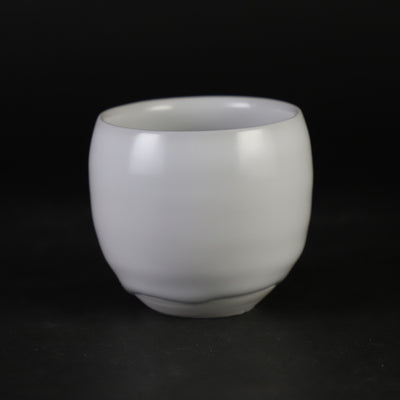 Seigo Nakamura's work Izumiyama white porcelain sake cup 4