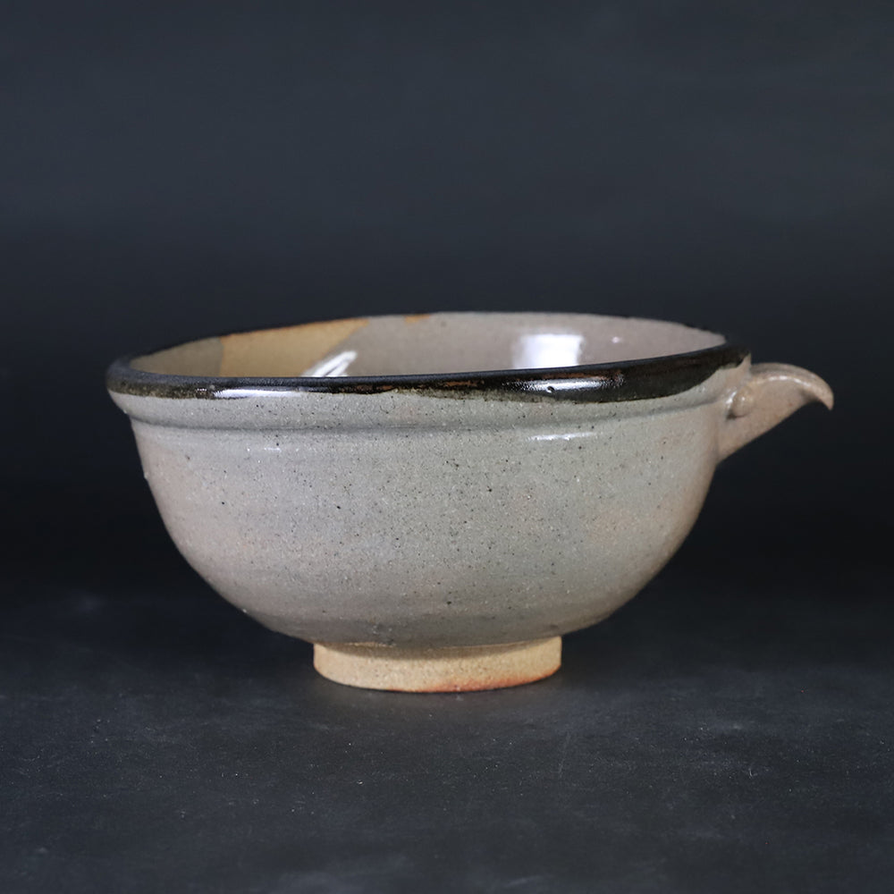 伊羅保 片口ぐい呑み (検索 古伊羅保 黄瀬戸 古唐津 酒器 Japan Pottery Net / ぐい呑 (黄伊羅保)