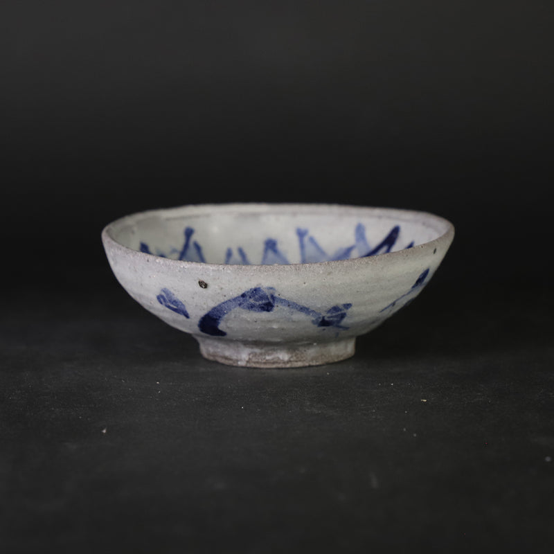 梶原靖元　作　陶胎染付杯　No.81