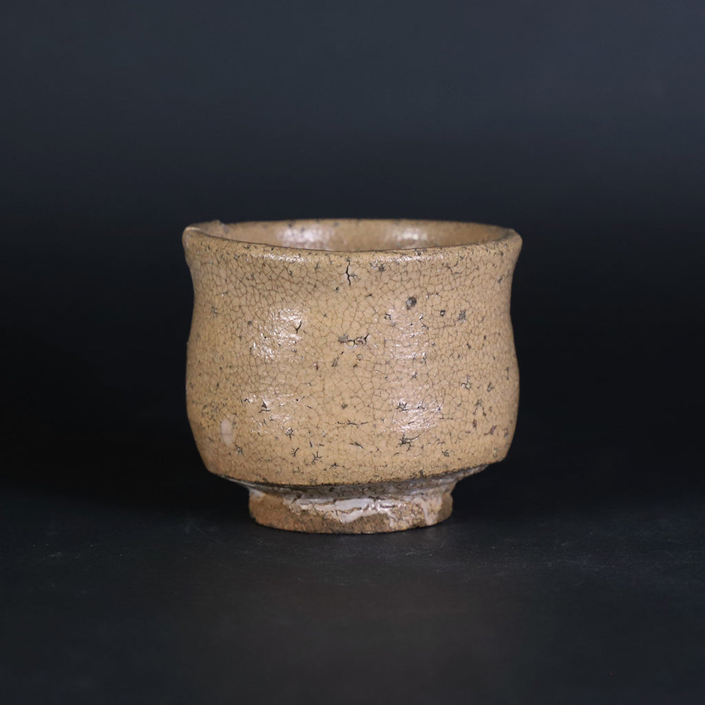 内村慎太郎 作 奥高麗筒ぐい呑 No.10 – ギャラリー一番館