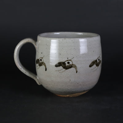 中里太郎右衛門窯　唐津手付杯（絵唐津）