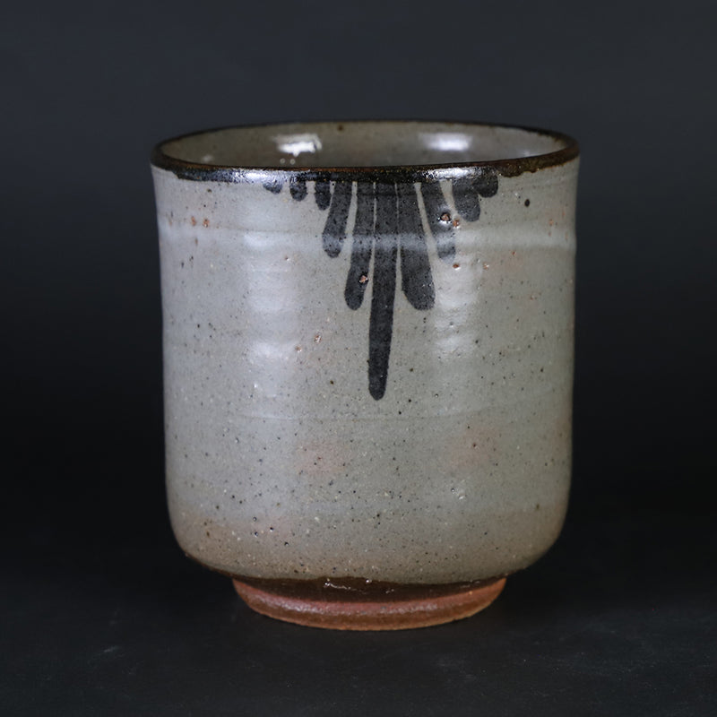 Painted Karatsu teacup 1 by Nakazato Taki