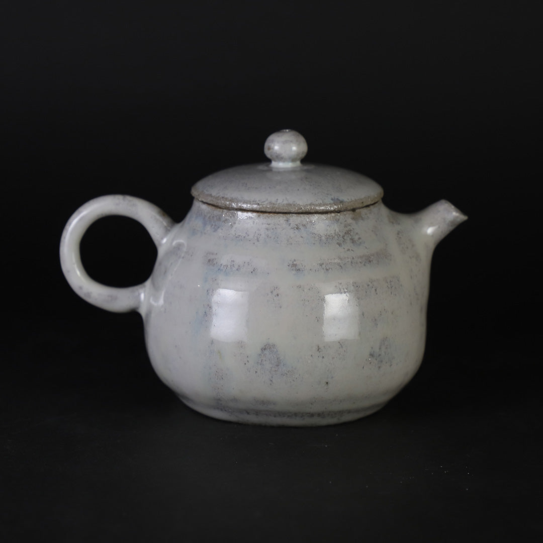 竹花正弘 作 斑唐津茶銚 No.21 – ギャラリー一番館オンラインショップ