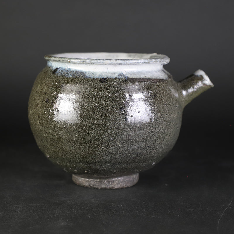 Korean Karatsu Inscription Jar No.3 by Yoshihisa Ishii