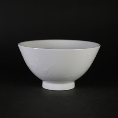 Yuki Inoue Product Dripping glaze rice bowl (medium) / White