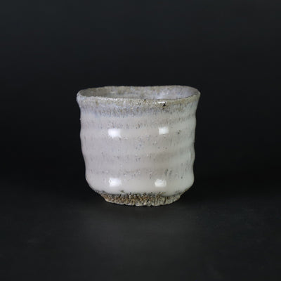 Madara Karatsu sake cup (No. 69) by Sakurei Okamoto