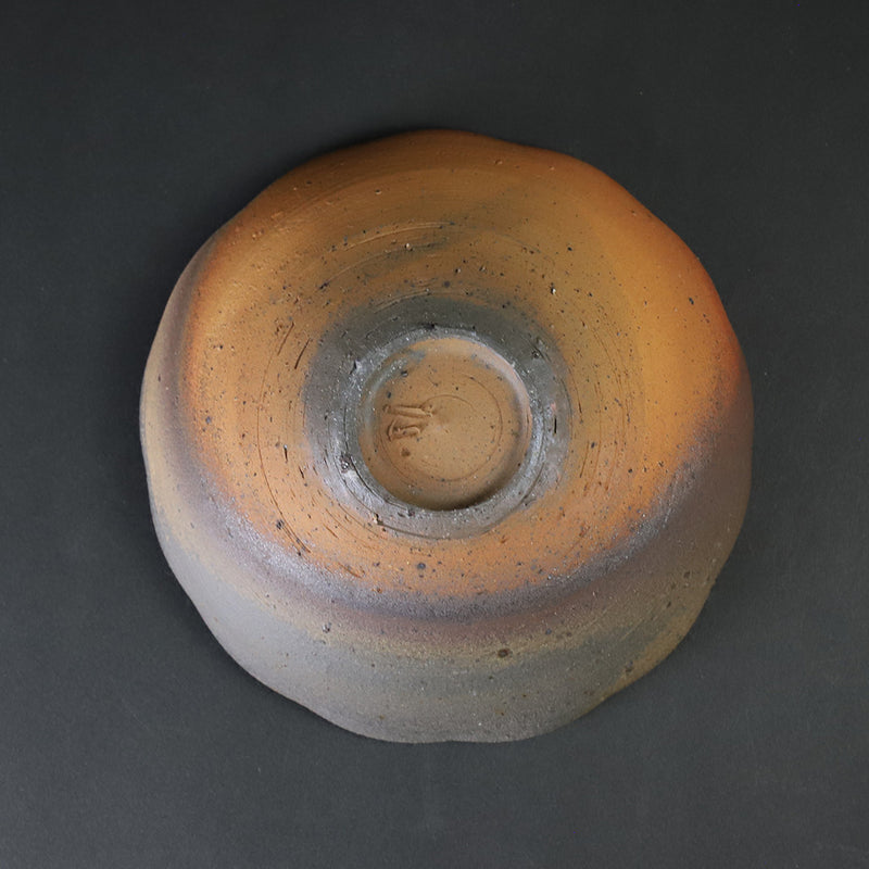 Karatsu Nanban Ring Flower Plate by Nakazato Taki
