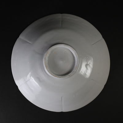 Masahiro Takehana's work, white porcelain 6-inch flower bowl No.8