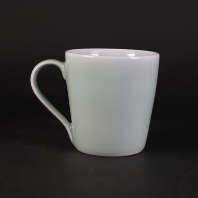 Tosengama plain celadon mug