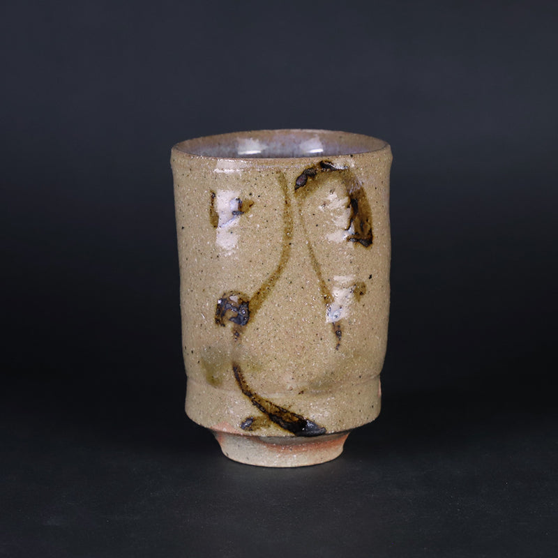 Iron painting teacup by Shingo Oka