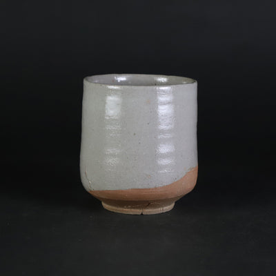 Painted Karatsu teacup No.5 by Naoto Yano