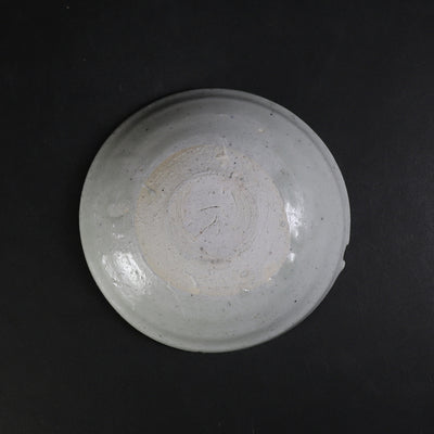 Large blue and white folk painting cup by Yasumoto Kajiwara 1