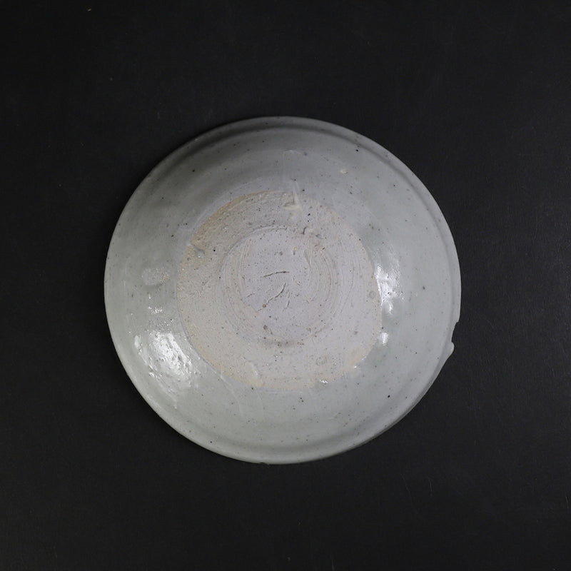 Large blue and white folk painting cup by Yasumoto Kajiwara 1