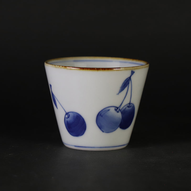 Fukusen Kiln Cherry Mini Soba Choko