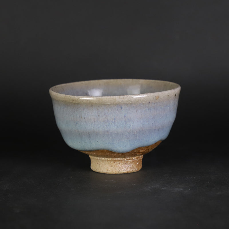 Ash-glazed sake cup No.5 by Shuichi Okamoto
