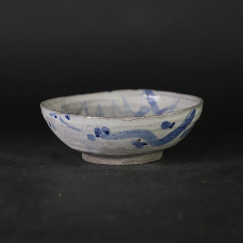 梶原靖元　作　陶胎染付杯　No.85