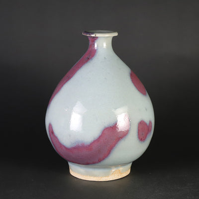 Karatsu Jun Kiln Sake Bottle by Sakurei Okamoto (No. 12)